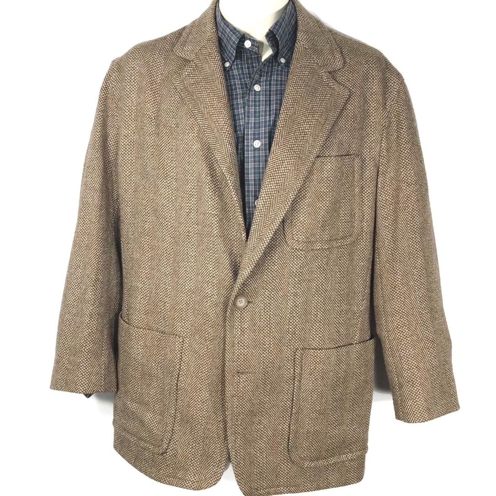 $450 RALPH LAUREN 100% Wool Coat Mens Sz 4